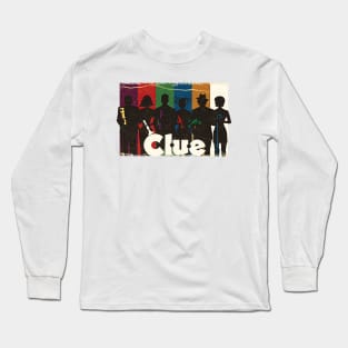 retro's clue Long Sleeve T-Shirt